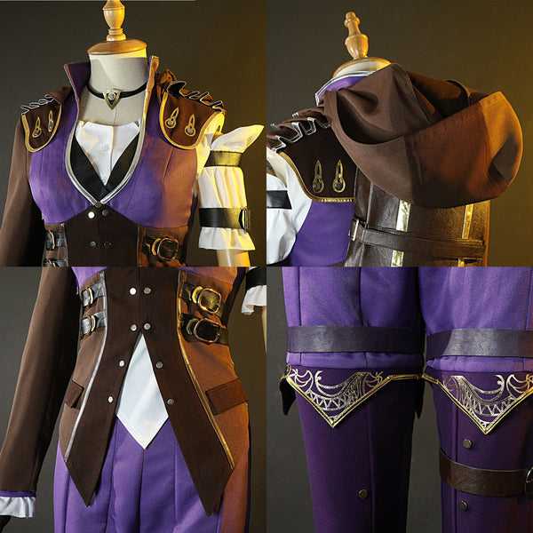 LOL Caitlyn Cosplay Shoes Outfit Arcane Caitlyn Cosplay Costume