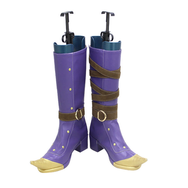 LOL Caitlyn Cosplay Shoes Outfit Arcane Caitlyn Cosplay Costume
