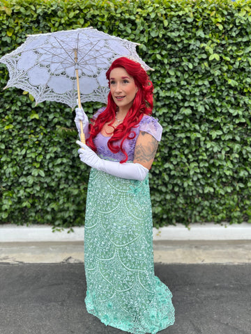 Ariel Bridgerton Regency Costume Cosplay Dress Gown SAMPLE SALE