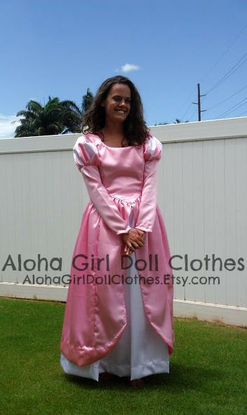 Once Upon a Time Dress Gown for Teens Adults Ariel Little Mermaid Princess Costume