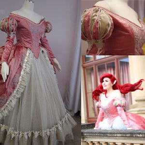 Halloween Costume Ariel Plus Size Costume Pink Ariel Dress Get Ready With Me Princess Ariel Cosplay Halloween Costume Ariel Plus Size Costume Pink Ariel Dress Get Ready With Me Princess Ariel Cosplay