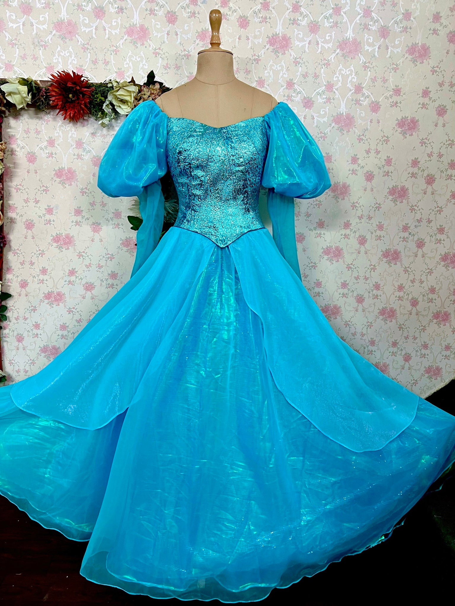Ariel teal dress Cosplayrr Ariel teal dress Cosplayrr