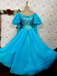 Ariel teal dress