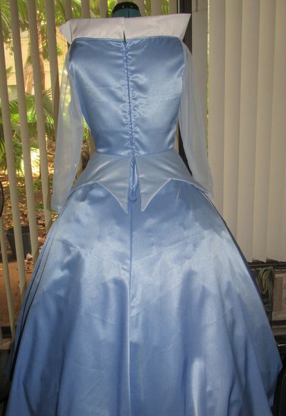 Costume Gown Dress for Teens Adults Classic Aurora Sleeping Beauty Princess