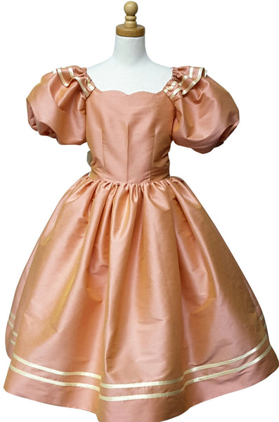 Puffy Sleeves Girls Victorian Style Dress Weddings Birthday Party Ballet AvaDaisy Princess Flower Girl Dress