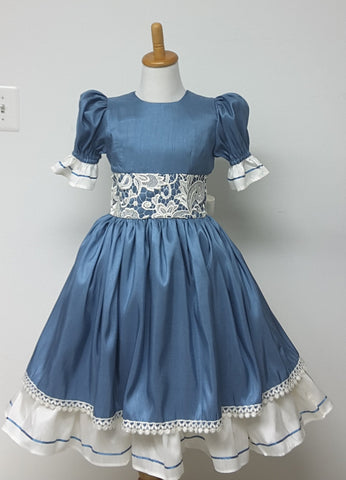 Puffy Sleeves Girls Victorian Dress Nutcracker Clara Optional Pantaloons available AvaPearl Princess Ballet Dress Tiered Back