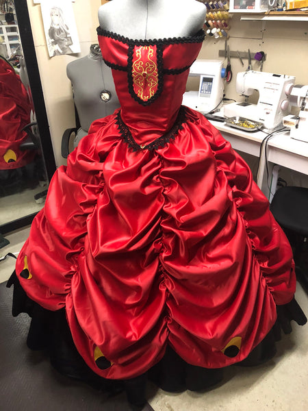 Beauty and the Beast dress-Belle Gown Custom made