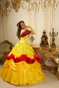 Adult Belle cosplay costume princess dress Belle Belle cosplay Belle Dress Costume