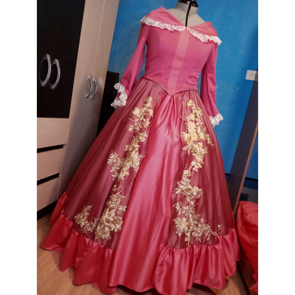 belle pink dress costume belle in pink dress COSTUME RENTAL