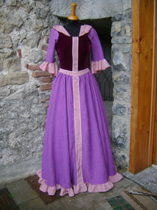 Beauty and the beast Belle pink dress