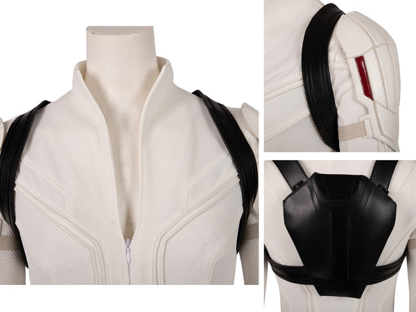 Natasha Romanoff Black Widow White Suit Black Widow White Uniform Costume Cosplay