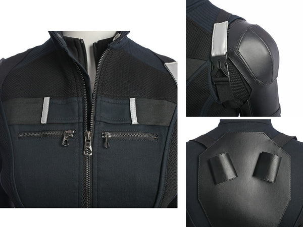 Outfit Black Uniform Natasha Romanoff Halloween Outfit Black Widow Avengers 3 Infinity War Costume Cosplay