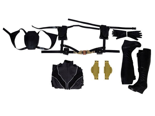Costume Cosplay Black Outfit Halloween Black Widow Avengers 4 Endgame Uniform Natasha Romanoff