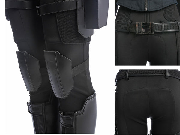 Outfit Black Uniform Natasha Romanoff Halloween Outfit Black Widow Avengers 3 Infinity War Costume Cosplay