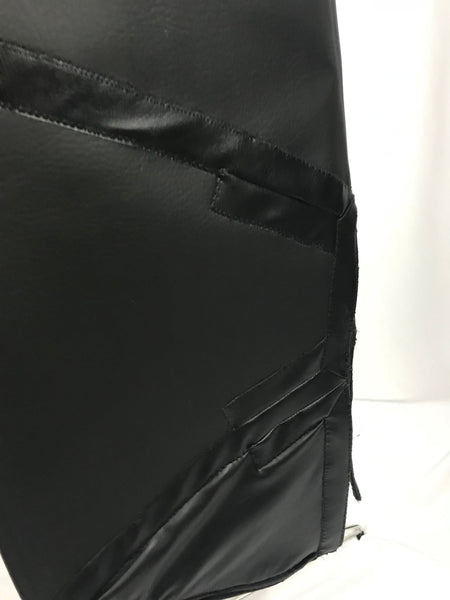 Coat Cosplay Costume Adult Black and Gold Motorcycle Jacket