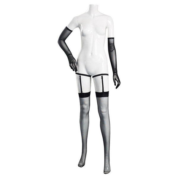 Makima Wig Sexy Nurse's uniform Outfit from Chainsaw Man Blood Fiend Power Nurse Cosplay Costume