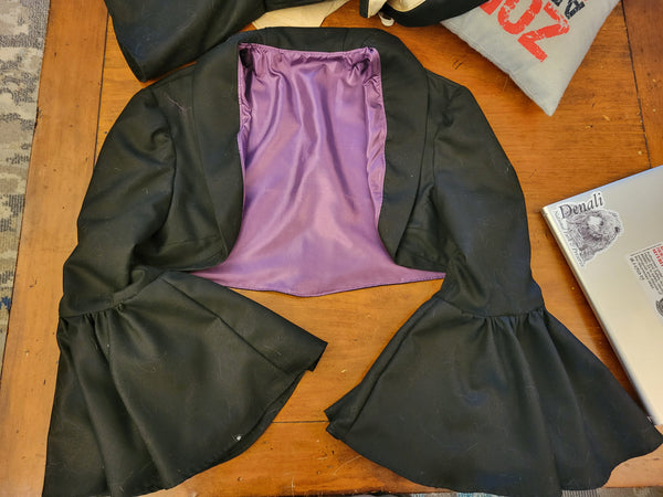 Sleeve coats Bolero Flounce