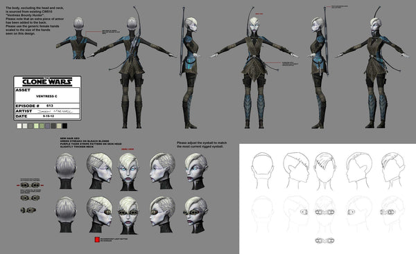 Star Wars Bounty Hunter Asajj Ventress