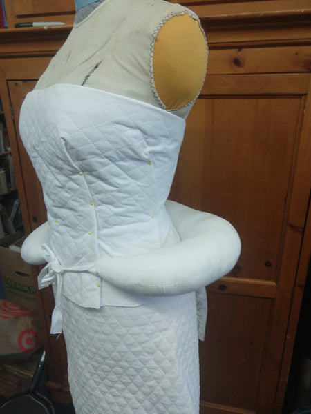 Late 18th century gowns Bum Roll Bum Pad to be worn under