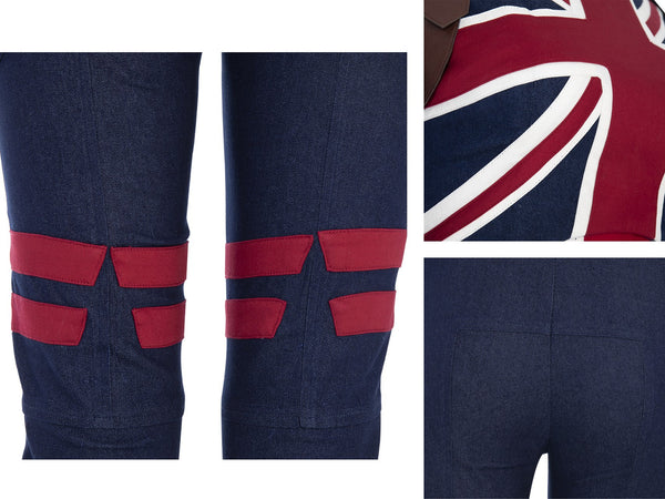 Peggy Carter Cosplay Uniform Captain America Halloween Outfit Captain Carter What If Animation Costume Cosplay