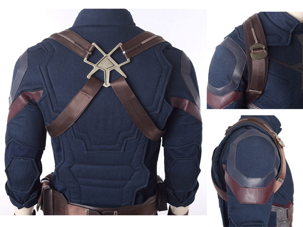 Outfit The Avengers 3 Infinity War Halloween Outfit Captain America Steve Rogers Uniform Costume Cosplay