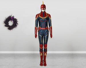 Avengers Endgame Carol Danvers Version 2 Captain Costume Cosplay Suit