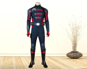 U S Agent John Walker The Falcon and the Winter Soldier Ver 1 Captain America Costume Cosplay Suit
