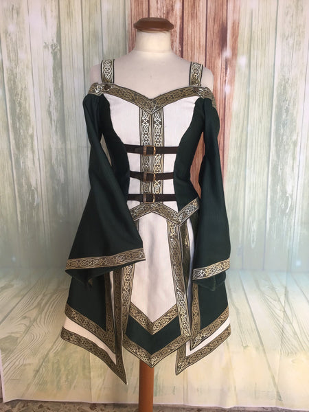 Celtic dress for fantasy larp