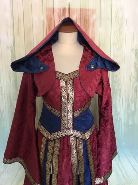 Celtic dress for fantasy larp