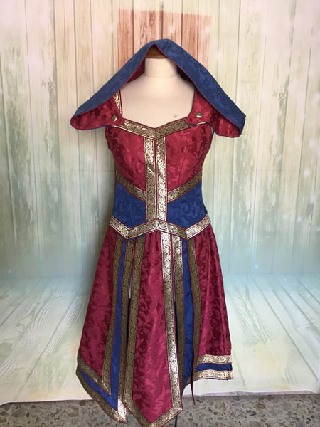 Celtic dress for fantasy larp