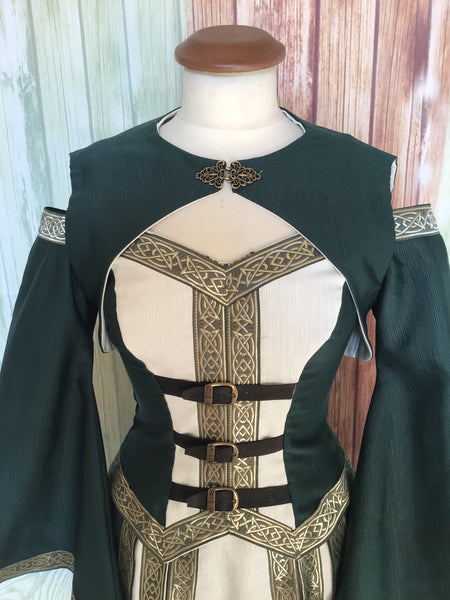 Celtic dress for fantasy larp