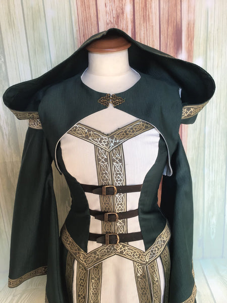 Celtic dress for fantasy larp