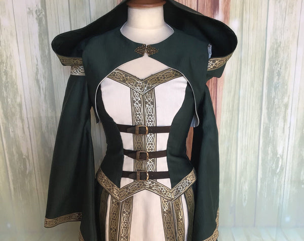 Celtic dress for fantasy larp