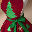 Festive Christmas tree Apron Christmas Apron