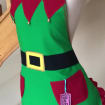 Festive Christmas Apron Christmas Elf Unisex Apron