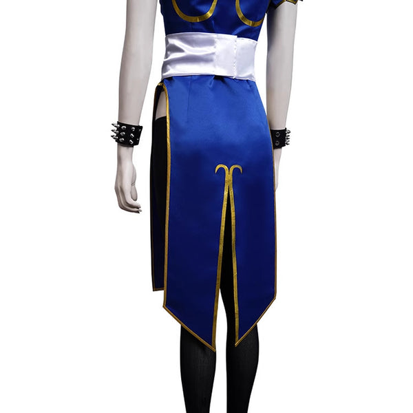 Halloween Cosplay Costume Props Chun Li Full Set Chun Li Cos Outfits Street Fighter 6 Game Inspired Costumes for Women