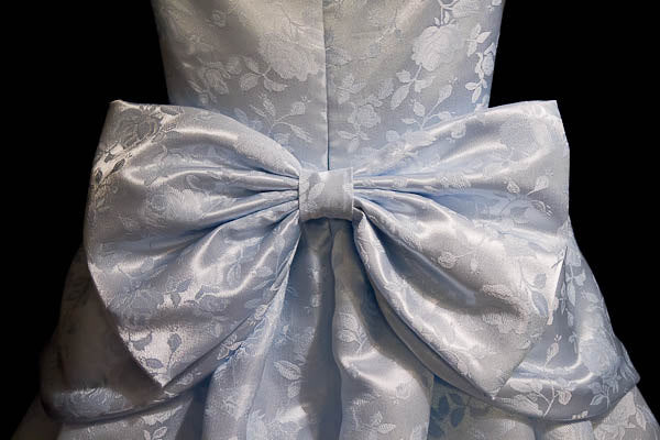 FLORAL Satin Brocade CHILD Size Cinderella GOWN Costume
