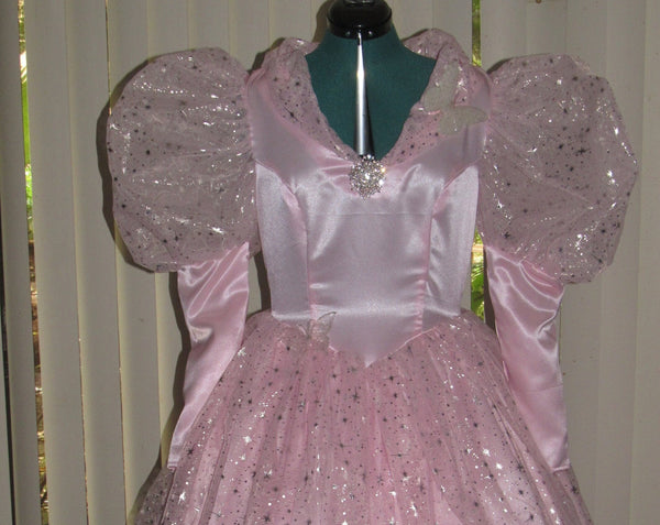 Costume Gown for Teens Adults Classic Glinda Good Witch Wizard of Oz