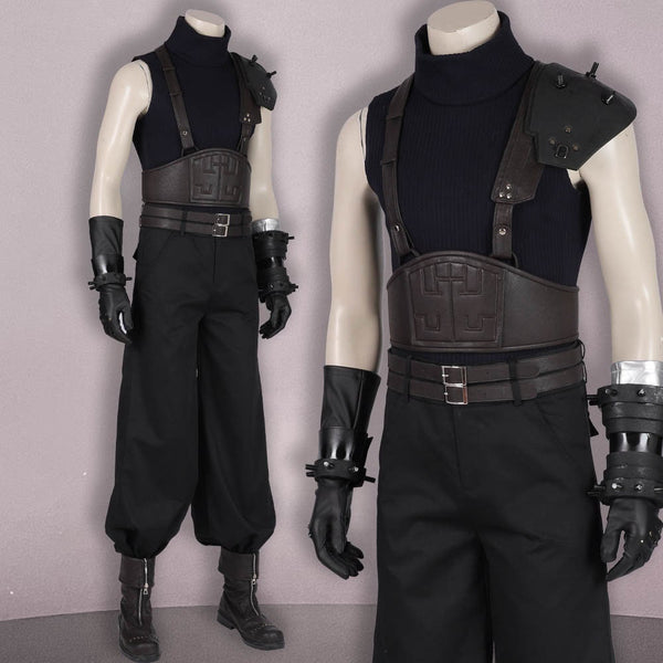Costume Cosplay FF7 Halloween Party suit Cloud Final Fantasy VII Remake