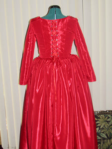 Cosplay Costume Dress for Teens Women Historical Colonial Gown