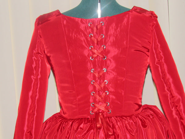 Cosplay Costume Dress for Teens Women Historical Colonial Gown