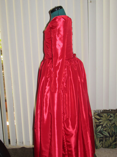 Cosplay Costume Dress for Teens Women Historical Colonial Gown