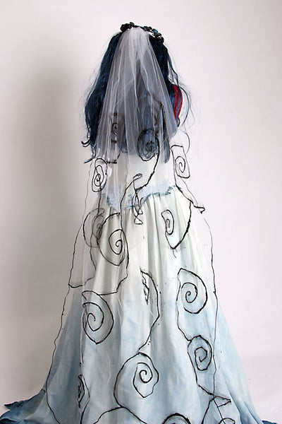 Based on Tim Burton movie - Corpse Bride Dress Cosplay Costume