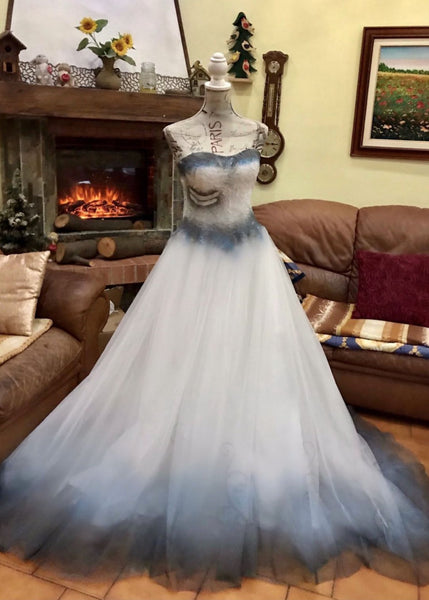 Halloween Costume Corpse Bride Dress Cosplay Costume