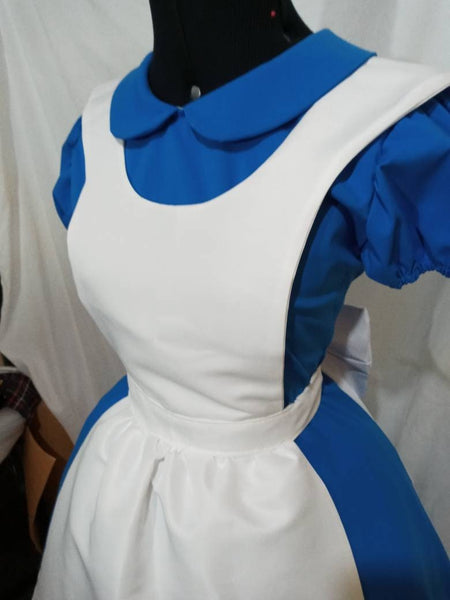 Adult cosplay Alice Cosplay dress petticoat Cosplay Alice in the wonderland Costume dress