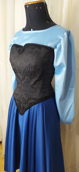 Inspired princess Little mermaid Cosplay Ariel kiss the girl costume dress