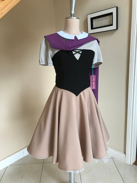 Briar Rose Dress Cosplay Costume