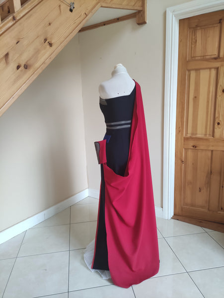 Lady Female Thunder Thor Dress Cosplay Costume