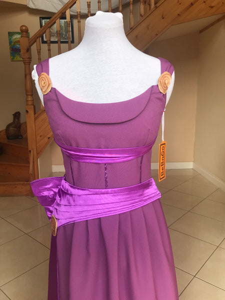 Megara lilac gown,Cosplay Megara purple dress