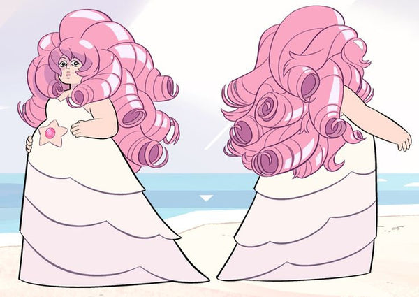 Cosplay Costume Custom made Rose Quartz Steven Universe